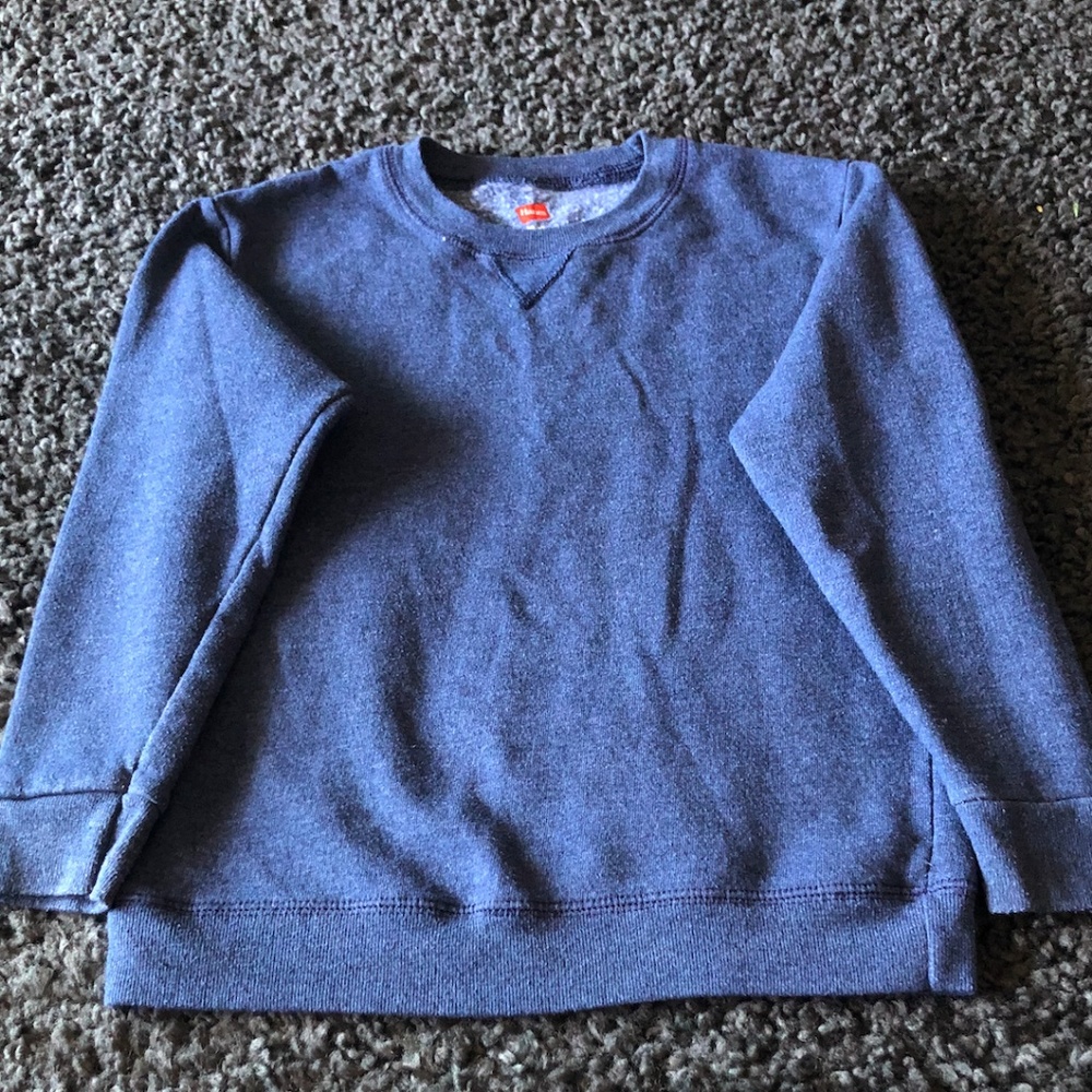 Kids' Blue Hanes Sweatshirt